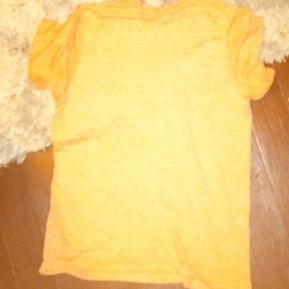 🐼🐼🐼Fossil Brand Oklahoma T-shirt Medium Heather Orange - Picture 5 of 5
